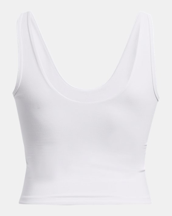 Camiseta de tirantes UA Motion para mujer, White, pdpMainDesktop image number 5
